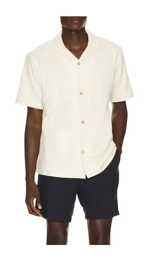 Rhythm Reverse Terry Shirt. - size M (also | Image 1 Rhythm Reverse Terry Shirt. - size M (also | Image 1