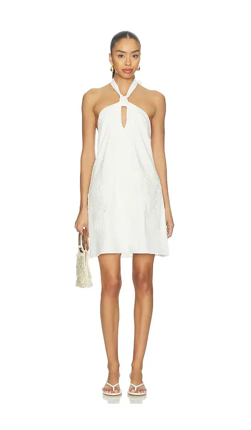 MINKPINK Gaia Embroidered Mini Dress | Image 1 MINKPINK Gaia Embroidered Mini Dress | Image 1