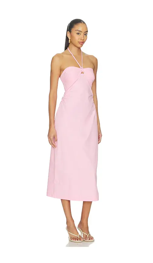 MINKPINK Gaia Halter Midi Dress | Thumbnail 2