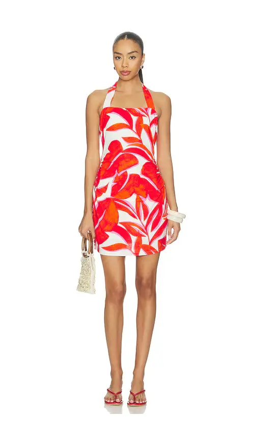 MINKPINK Ravelo Halter Mini Dress | Image 1 MINKPINK Ravelo Halter Mini Dress | Image 1
