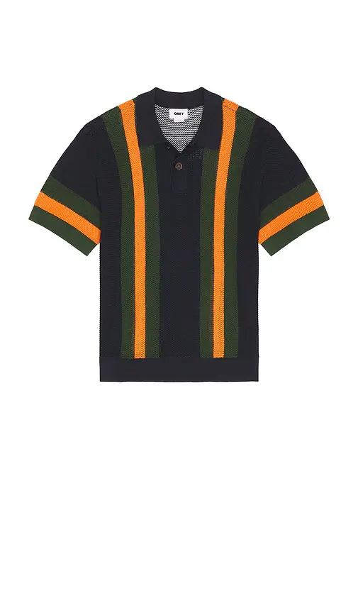 Obey Seth Knitted Polo | Thumbnail 4 Obey Seth Knitted Polo | Thumbnail 4