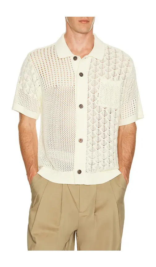 Obey Preston Knitted Shirt | Image 1 Obey Preston Knitted Shirt | Image 1