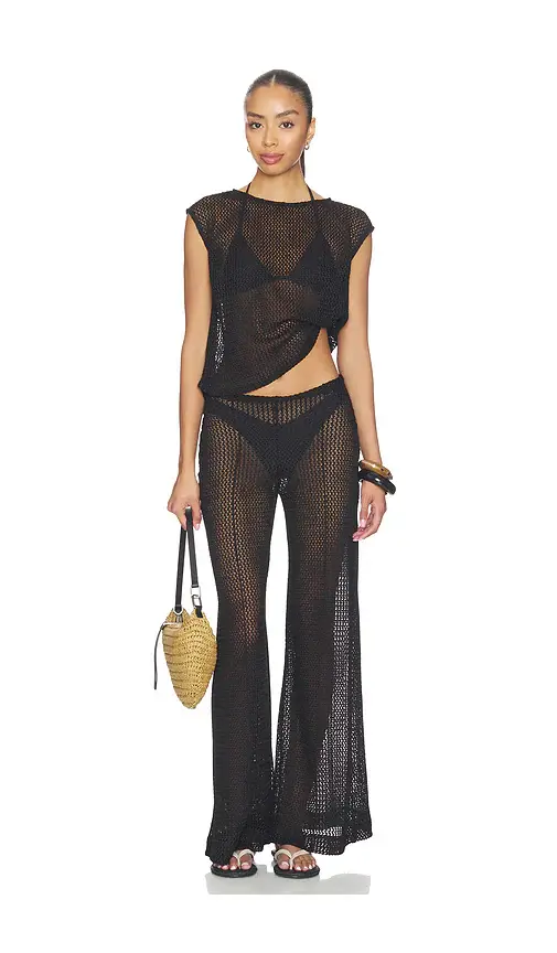 Ripley Rader Fishnet Lounge Tank | Thumbnail 4