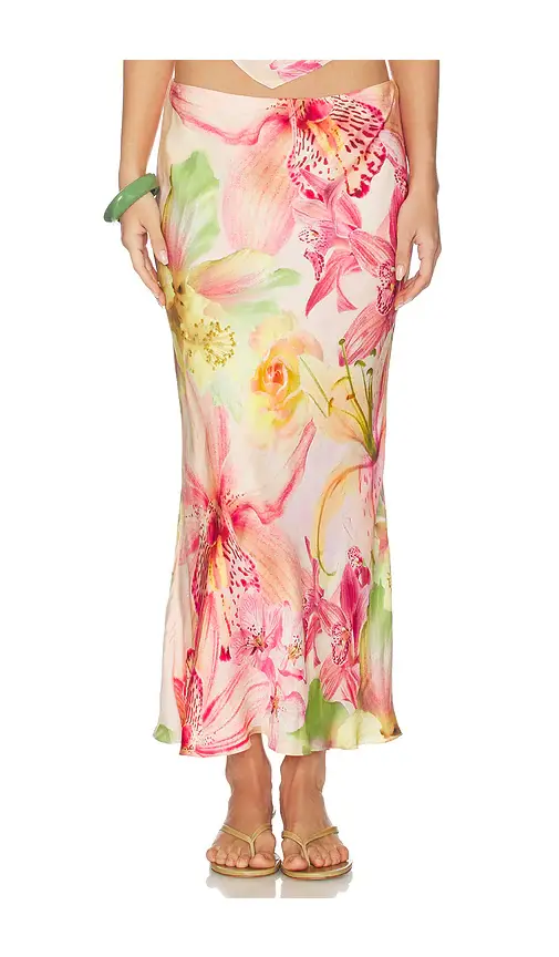ROCOCO SAND Midi Skirt | Image 1 ROCOCO SAND Midi Skirt | Image 1