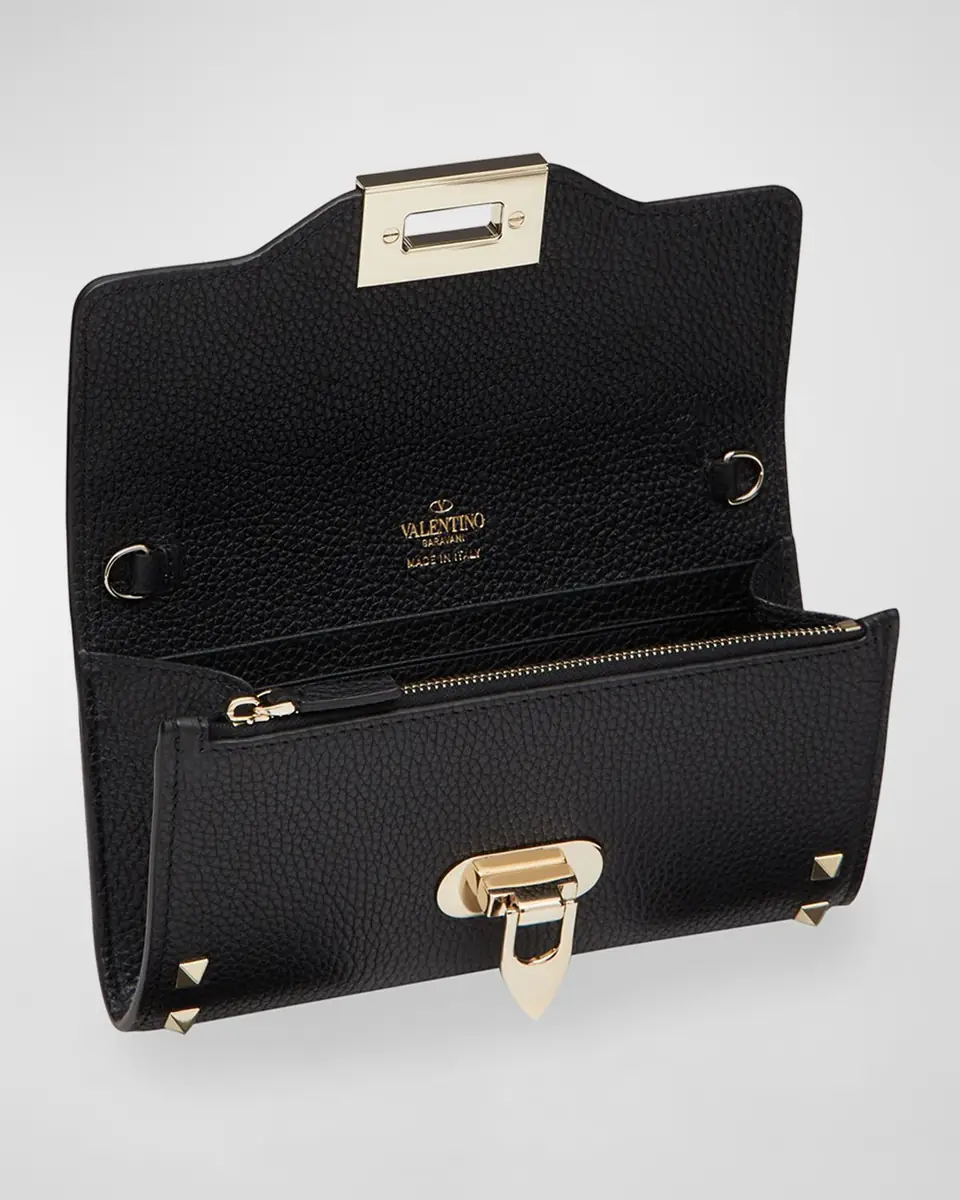 Valentino Garavani Rockstud Leather Wallet on Chain | Thumbnail 2 Valentino Garavani Rockstud Leather Wallet on Chain | Thumbnail 2
