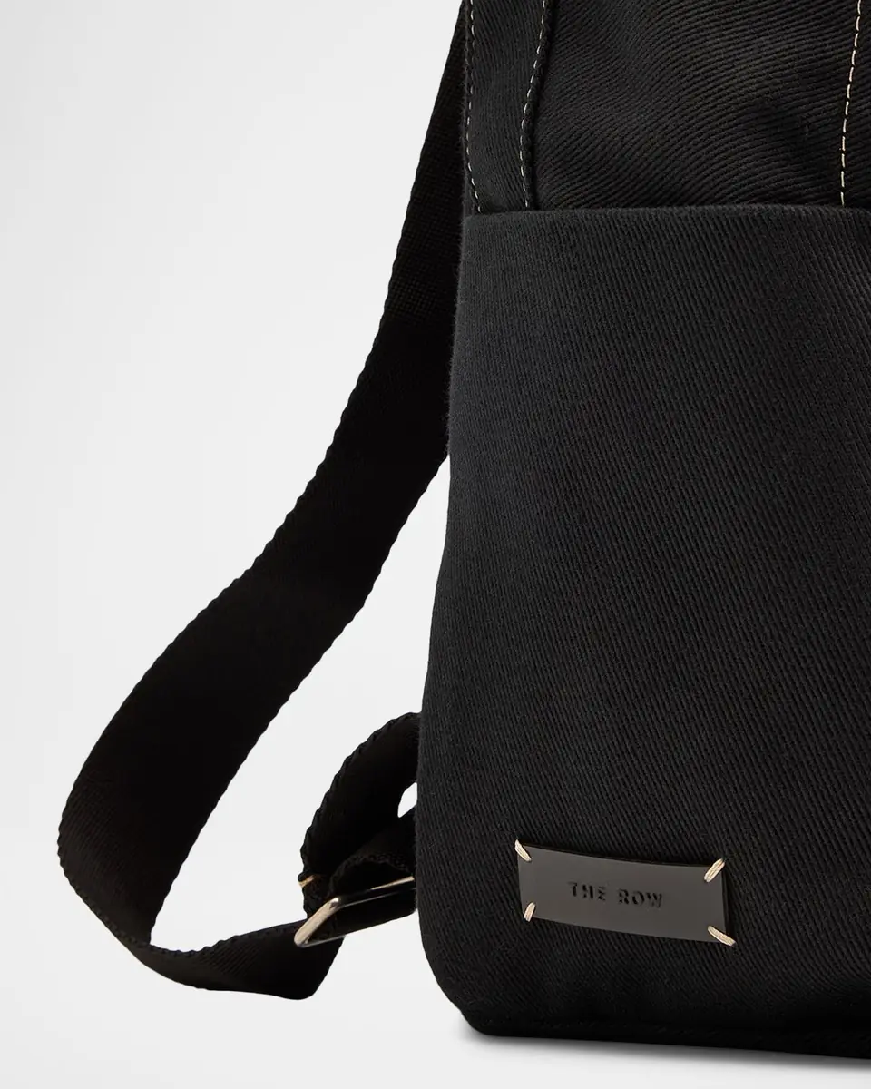 THE ROW Men's Sisal Canvas Backpack | Thumbnail 5 THE ROW Men's Sisal Canvas Backpack | Thumbnail 5