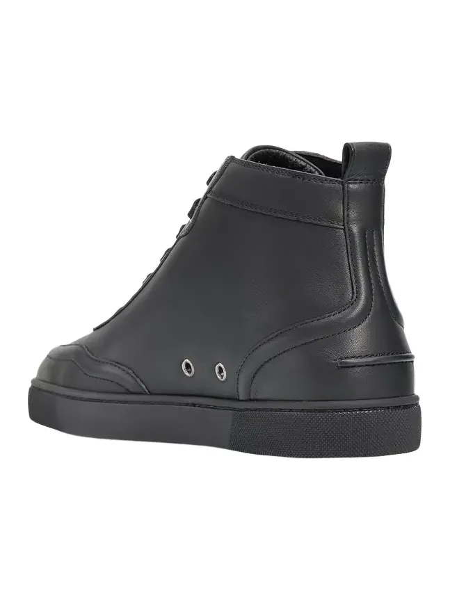 Men's Retero High-Top Sneakers in Leather
