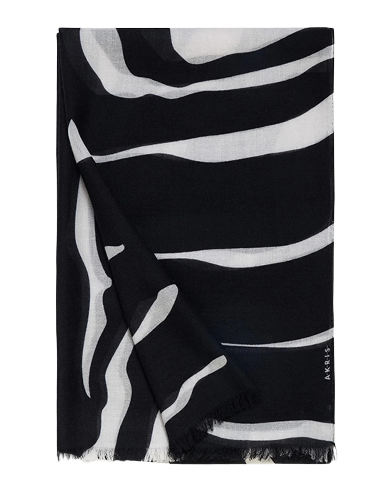 Cashmere Zebra Stripe Scarf Cashmere Zebra Stripe Scarf