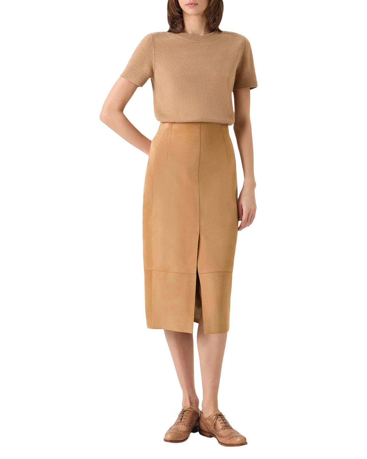Cashmere Short Sleeve Knit Sweater Cashmere Short Sleeve Knit Sweater