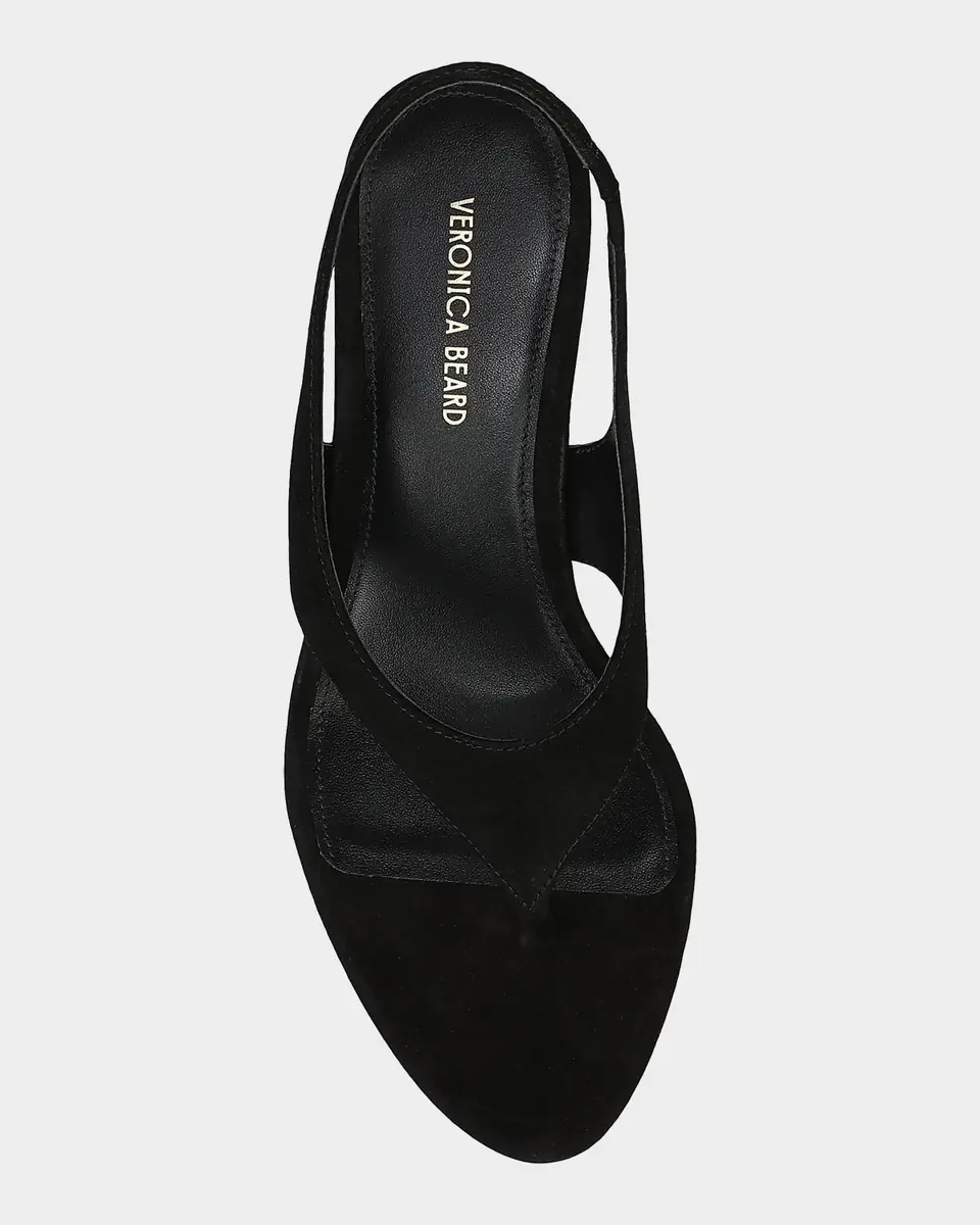 Veronica Beard 65mm Talon Suede Slingback Sandals | Thumbnail 2 Veronica Beard 65mm Talon Suede Slingback Sandals | Thumbnail 2