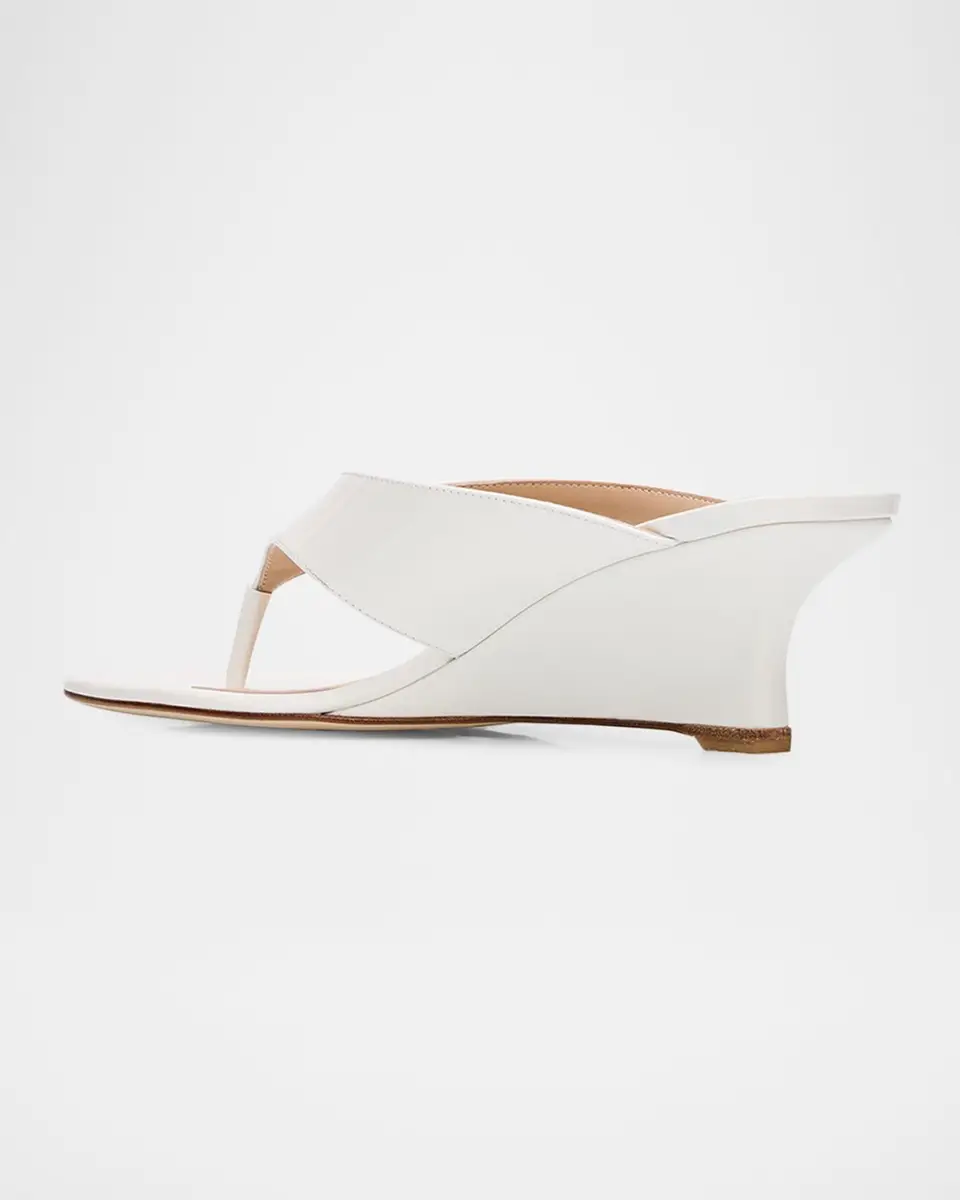 Stuart Weitzman 50mm Vinnie Patent Leather Thong Sandals | Thumbnail 4 Stuart Weitzman 50mm Vinnie Patent Leather Thong Sandals | Thumbnail 4