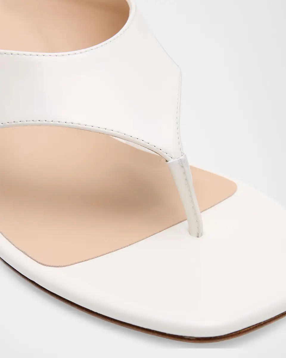 Stuart Weitzman 50mm Vinnie Patent Leather Thong Sandals | Thumbnail 7 Stuart Weitzman 50mm Vinnie Patent Leather Thong Sandals | Thumbnail 7