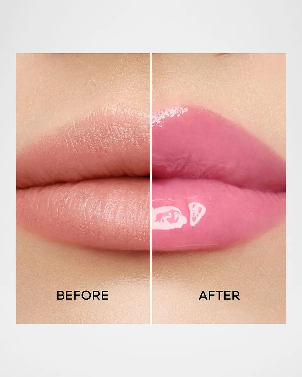 Guerlain KissKiss Bee Glow Hydrating Tinted Lip Oil | Thumbnail 5 Guerlain KissKiss Bee Glow Hydrating Tinted Lip Oil | Thumbnail 5