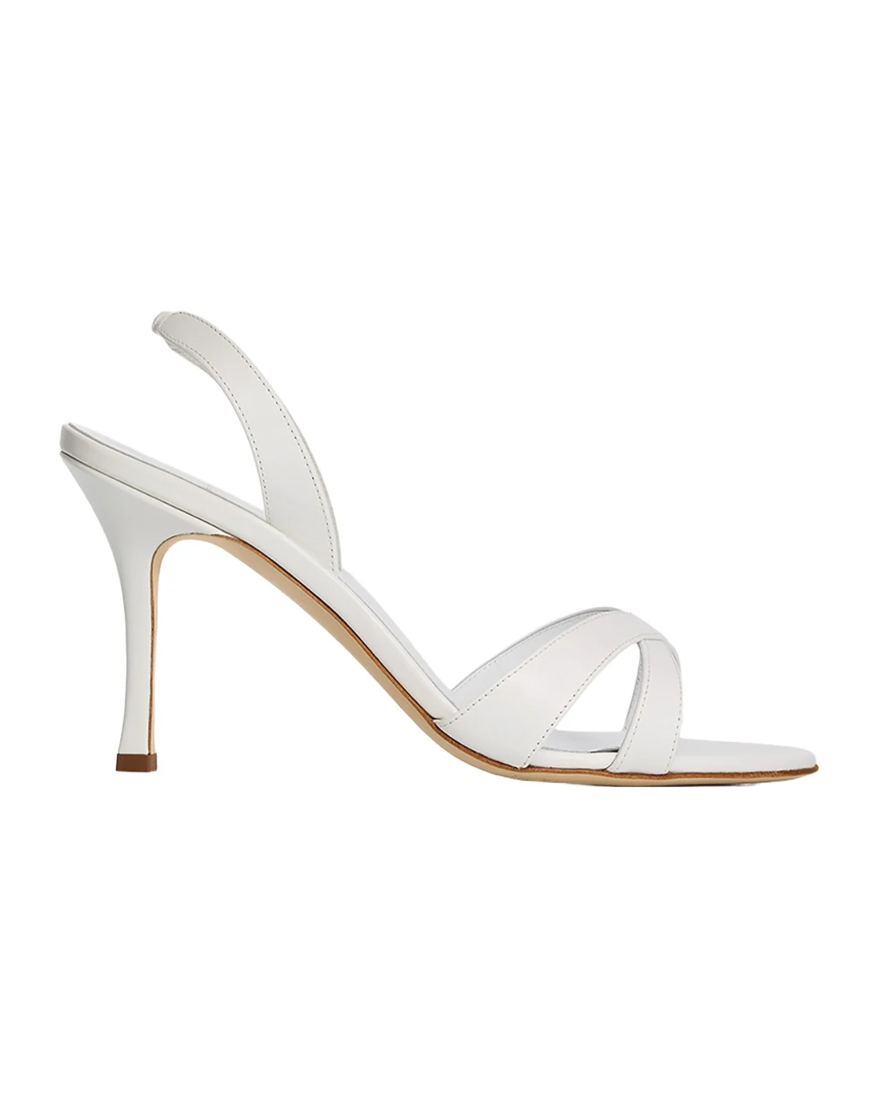 90mm Callasli Leather Slingback Sandals 90mm Callasli Leather Slingback Sandals