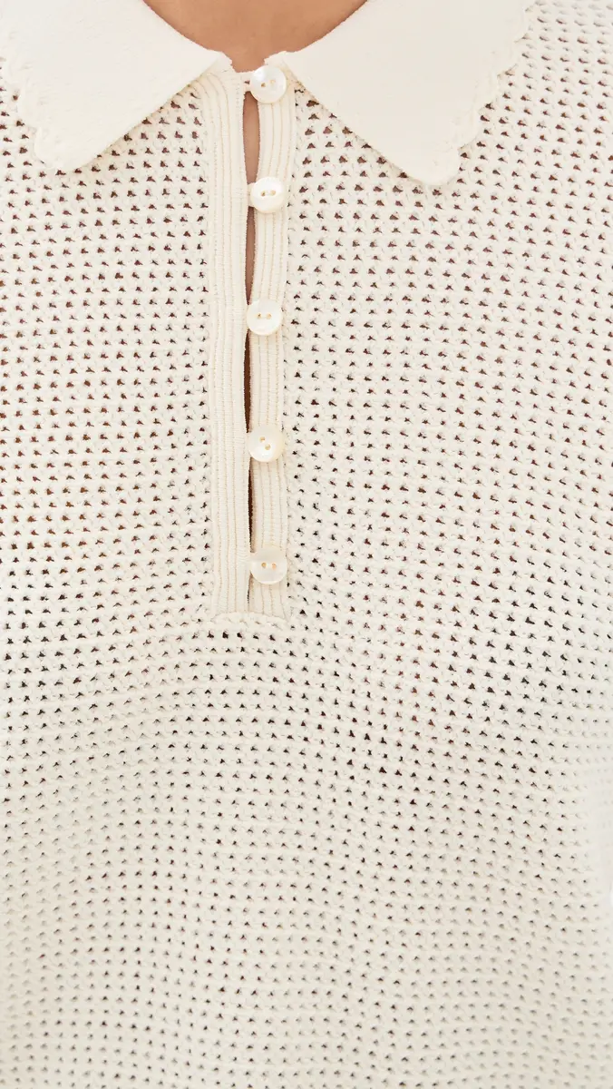 Frame The Daybreak Polo Top | Thumbnail 6 Frame The Daybreak Polo Top | Thumbnail 6