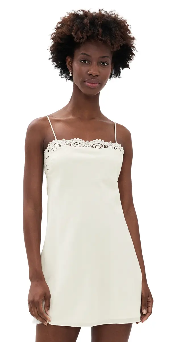 POSSE Darya Mini Dress Cream | Image 1 POSSE Darya Mini Dress Cream | Image 1
