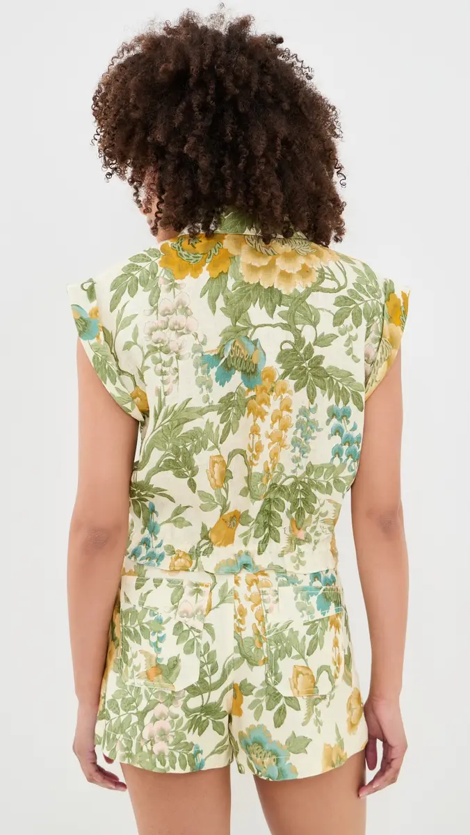 Cara Cara Octavia Linen Top | Thumbnail 3
