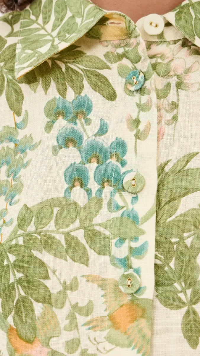 Cara Cara Octavia Linen Top | Thumbnail 6