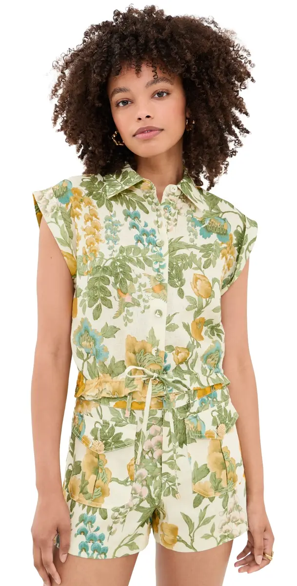 Cara Cara Octavia Top Flora eadow | Image 1 Cara Cara Octavia Top Flora eadow | Image 1