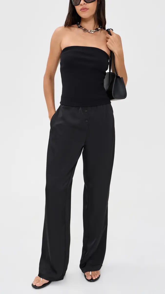 LIONESS In Bloom Pants Noir | Thumbnail 5 LIONESS In Bloom Pants Noir | Thumbnail 5