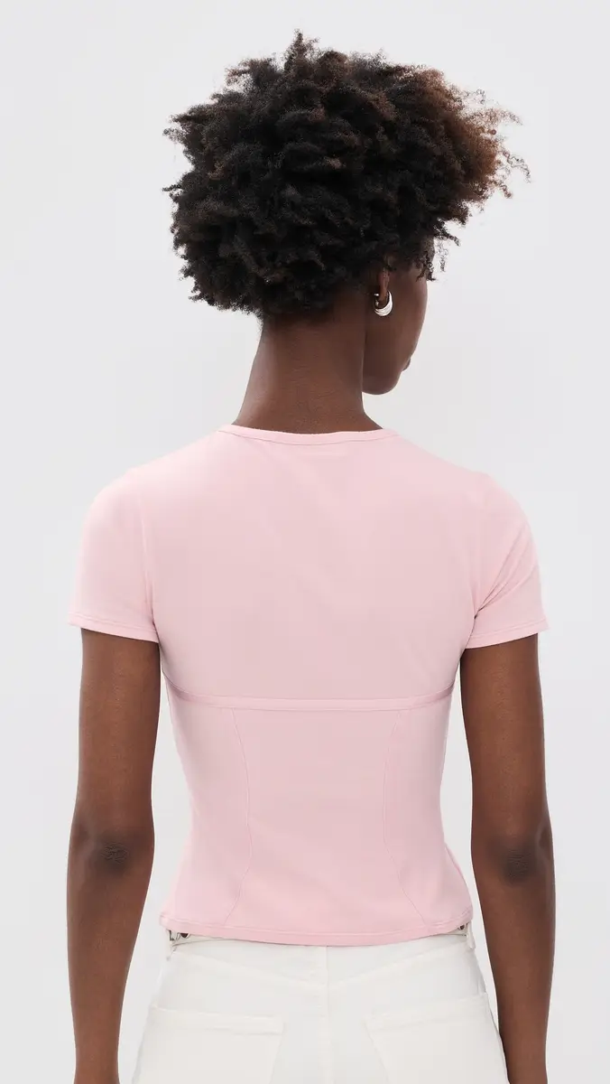 Fleur du Mal Cotton T-Shirt | Thumbnail 3 Fleur du Mal Cotton T-Shirt | Thumbnail 3