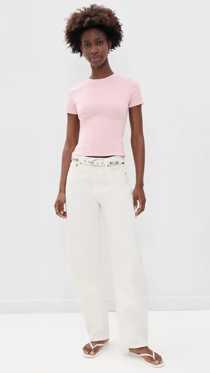 Fleur du Mal Cotton T-Shirt | Thumbnail 5 Fleur du Mal Cotton T-Shirt | Thumbnail 5