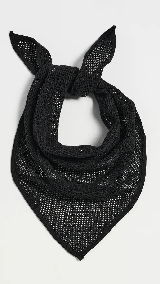 LE BOP Biarritz Bandana Black One Size | Thumbnail 2