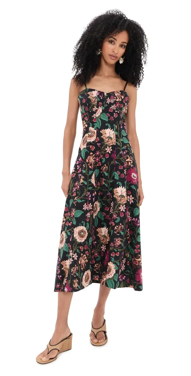 Ulla Johnson Fiora Cotton Dress Dahlia 4 | Image 1 Ulla Johnson Fiora Cotton Dress Dahlia 4 | Image 1