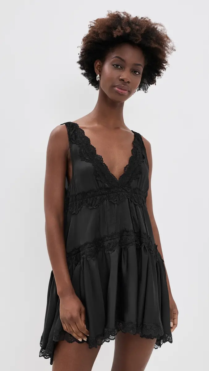 Free People In This Groove Mini Slip Dress | Thumbnail 2 Free People In This Groove Mini Slip Dress | Thumbnail 2