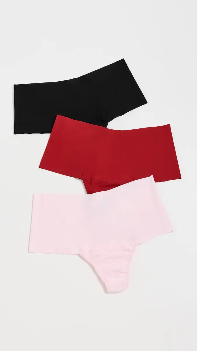 Hanky Panky BreatheSoft High Rise Thongs 3 Pack | Thumbnail 2