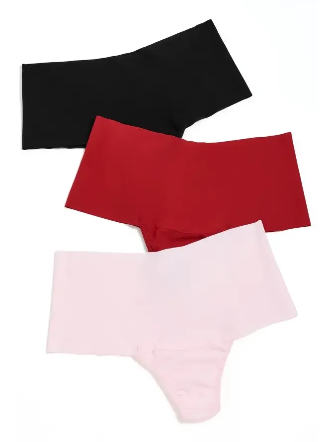 BreatheSoft High Rise Thongs 3 Pack