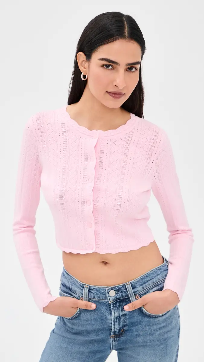 LoveShackFancy Nadiya Cardigan | Thumbnail 2 LoveShackFancy Nadiya Cardigan | Thumbnail 2
