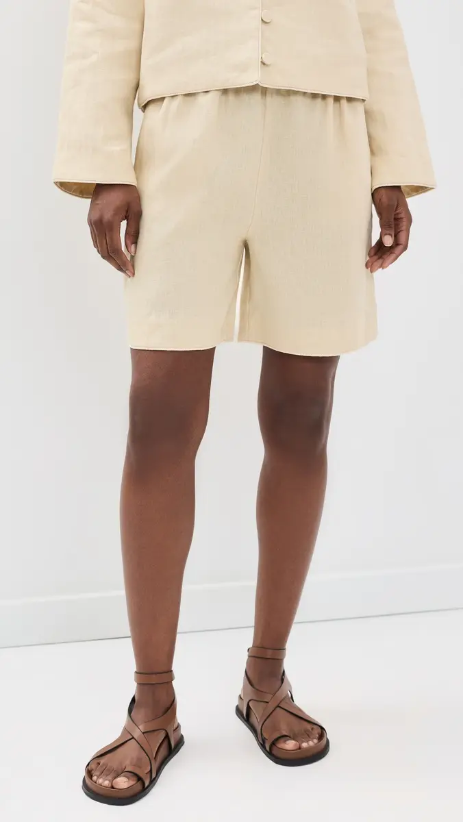 Posse Lucia Linen Shorts | Thumbnail 2