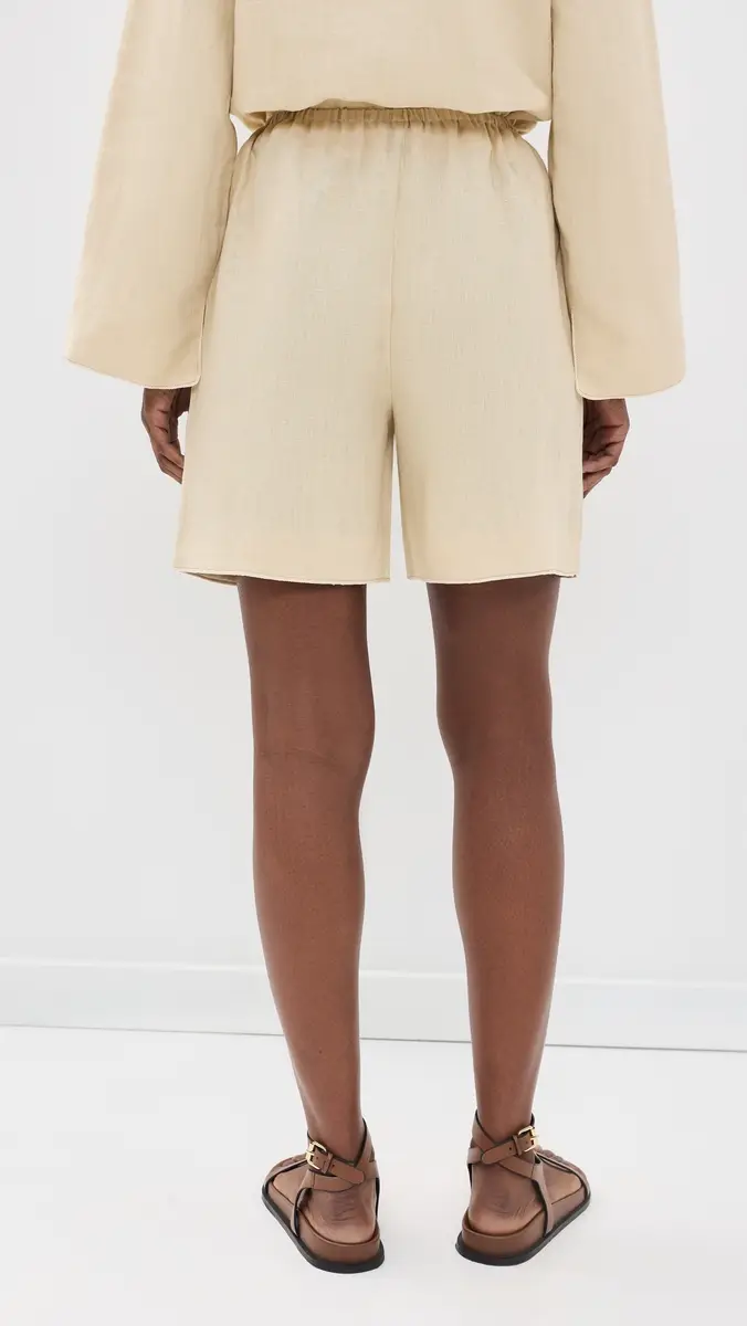 Posse Lucia Linen Shorts | Thumbnail 3