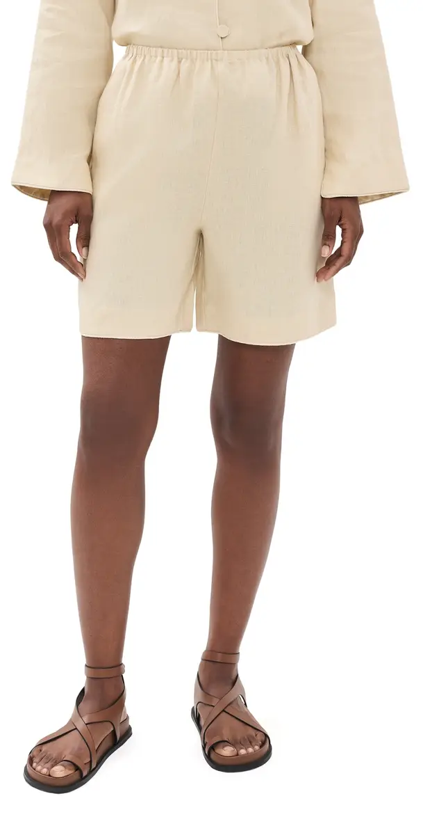 POSSE Lucia Shorts Biscotti | Image 1 POSSE Lucia Shorts Biscotti | Image 1