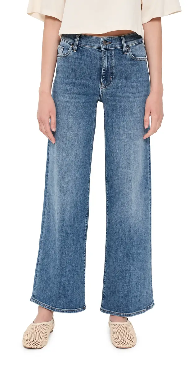 Frame Le Slim Palazzo Jeans | Image 1 Frame Le Slim Palazzo Jeans | Image 1