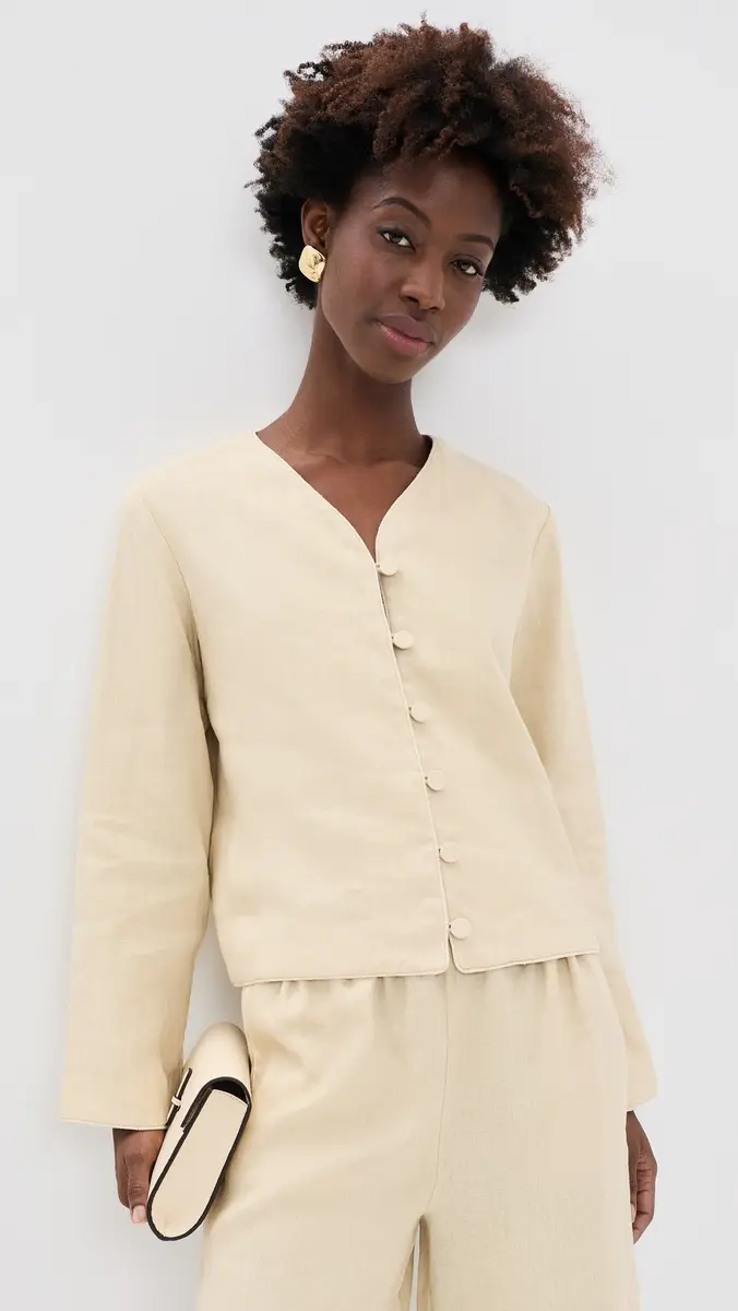 Posse Lucia Linen Blouse | Thumbnail 2