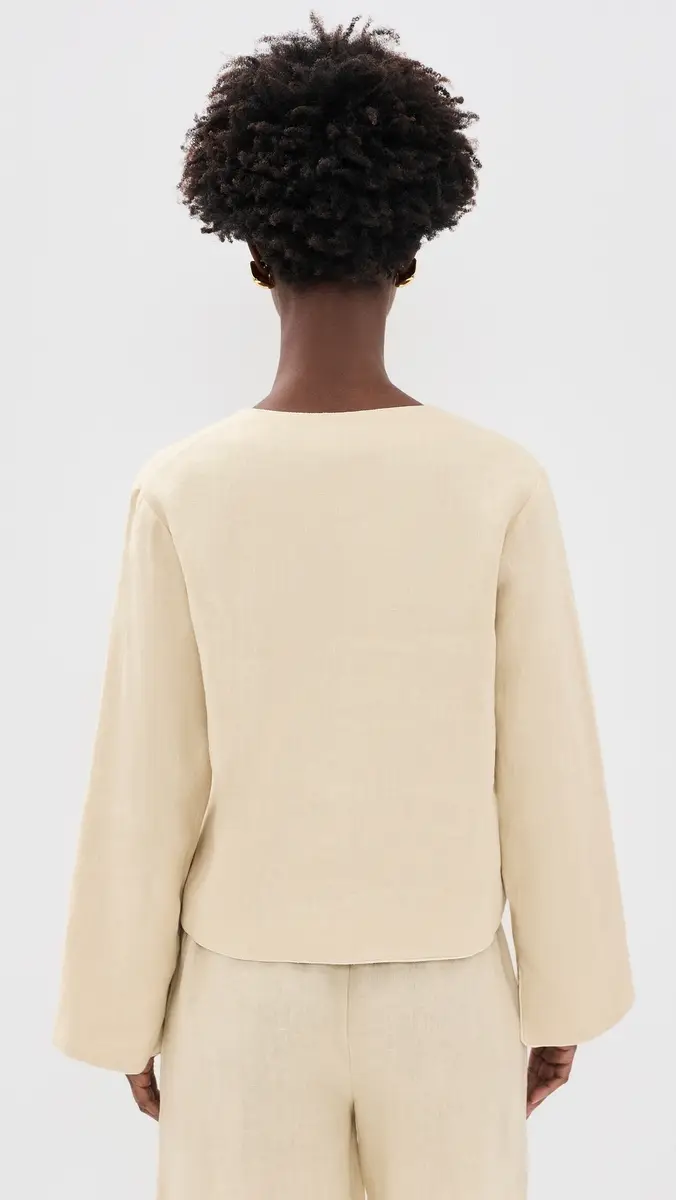 Posse Lucia Linen Blouse | Thumbnail 3
