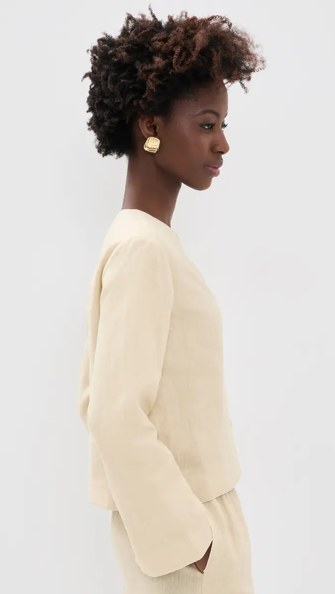 Posse Lucia Linen Blouse | Thumbnail 4