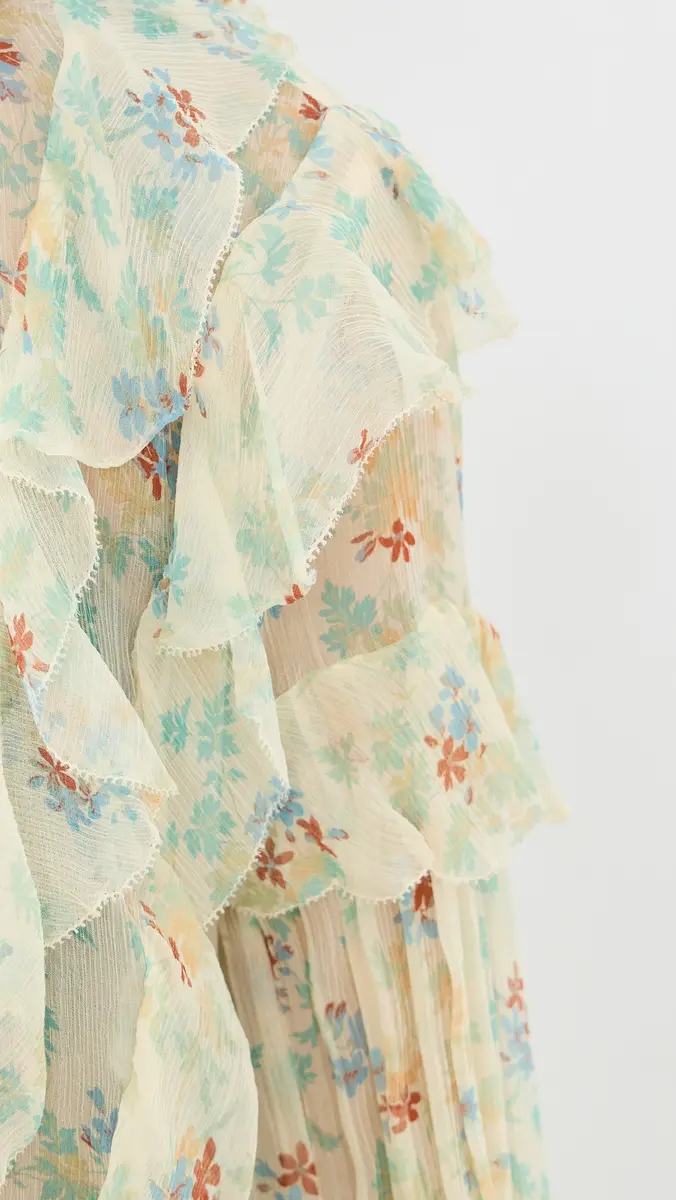 Ulla Johnson Delfina Long Sleeve Silk Blouse | Thumbnail 6 Ulla Johnson Delfina Long Sleeve Silk Blouse | Thumbnail 6
