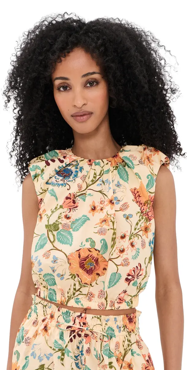 Ulla Johnson Gracie Cotton Top Abalone 6 | Image 1 Ulla Johnson Gracie Cotton Top Abalone 6 | Image 1
