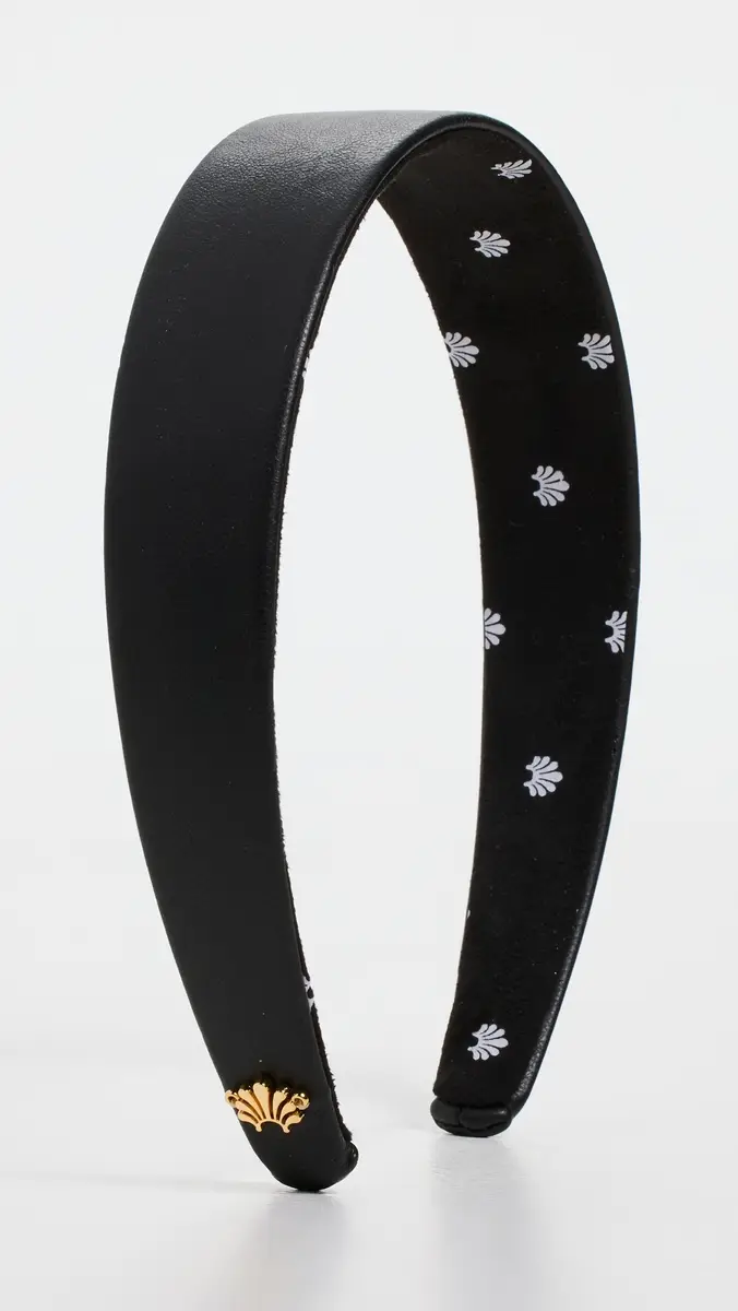 Lele Sadoughi Faux Leather Bessette Headband | Thumbnail 2