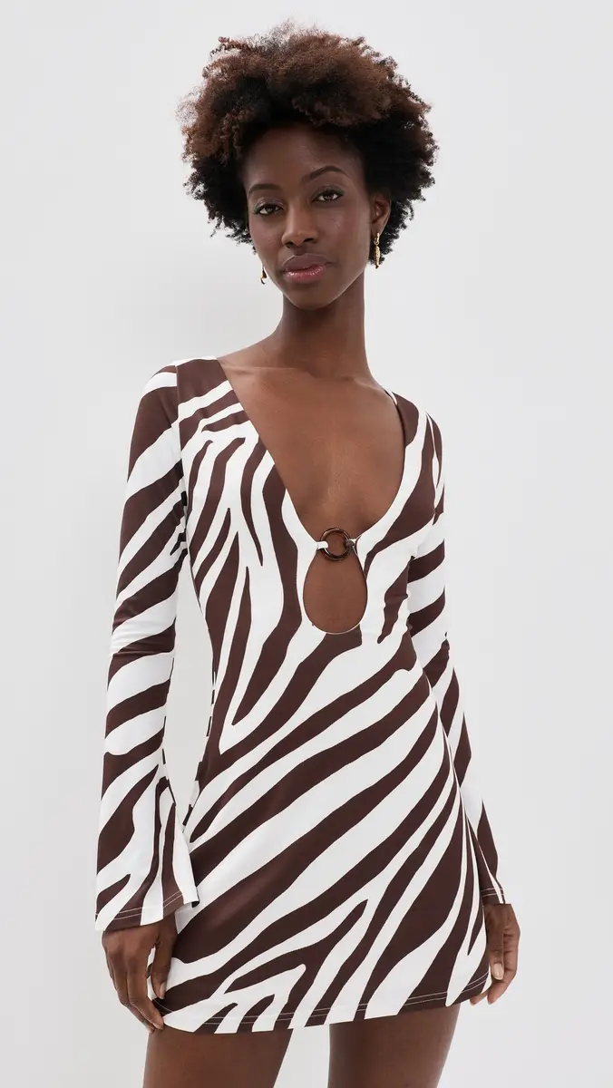 SEVEN WONDERS Eternity Sleeved Mini Dress | Thumbnail 2