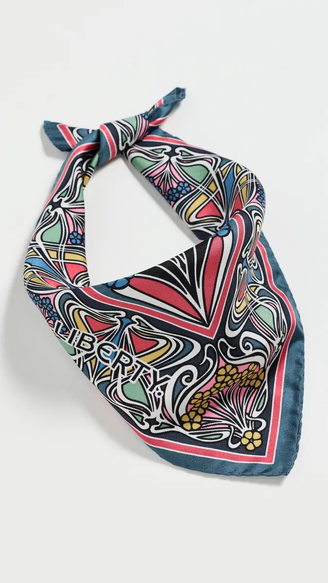 LIBERTY Silk Twill Square Scarf | Thumbnail 2 LIBERTY Silk Twill Square Scarf | Thumbnail 2