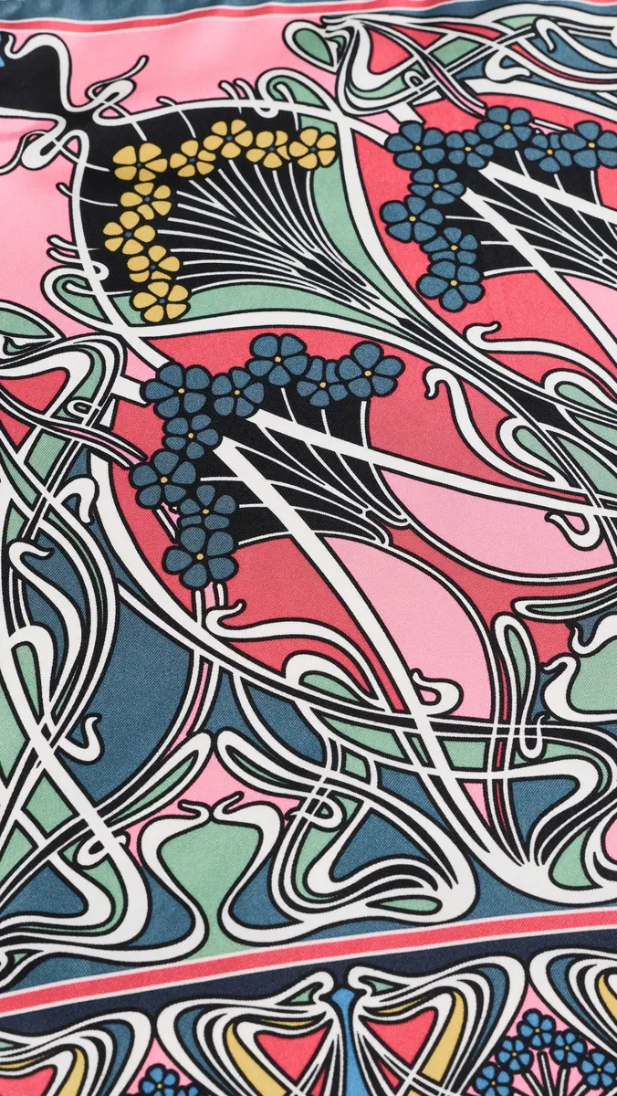 LIBERTY Silk Twill Square Scarf | Thumbnail 6 LIBERTY Silk Twill Square Scarf | Thumbnail 6