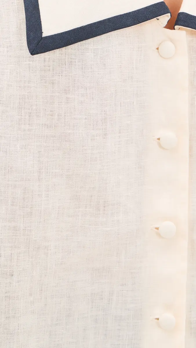 Frame The Cabana Linen Top | Thumbnail 6 Frame The Cabana Linen Top | Thumbnail 6