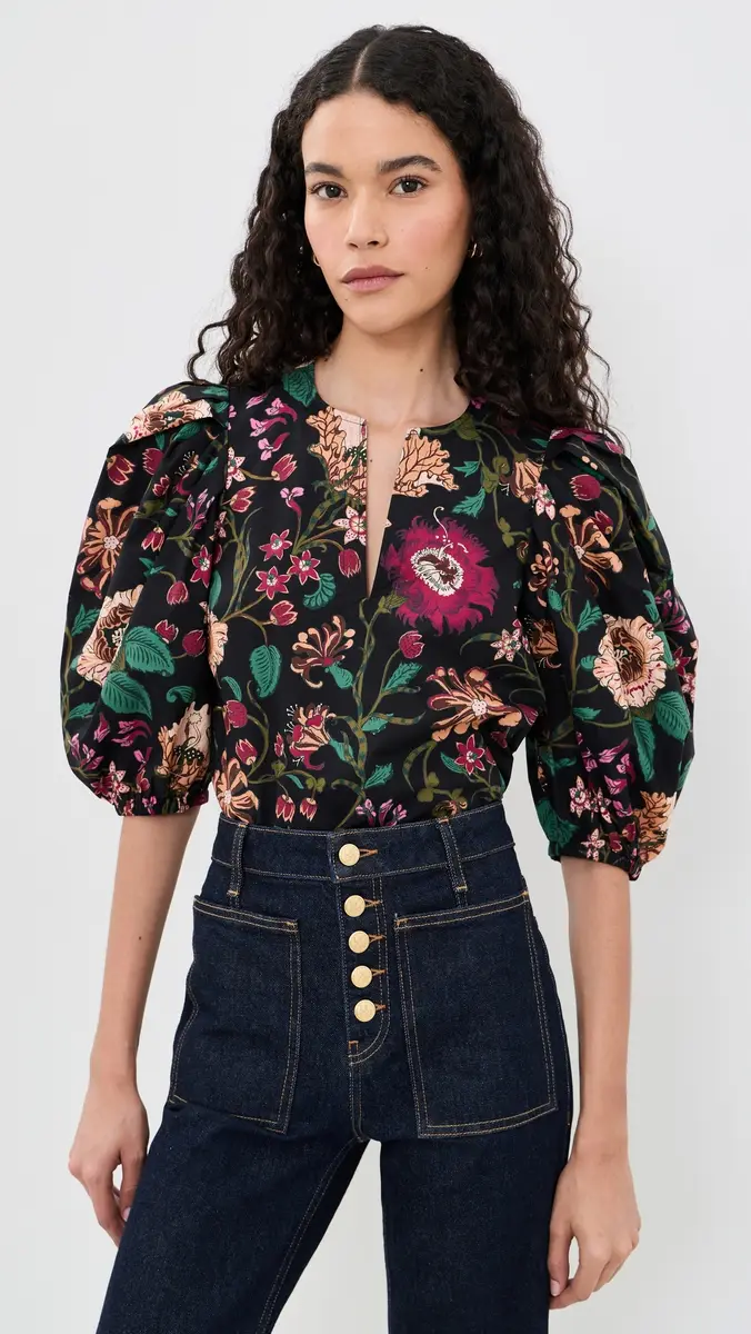 Ulla Johnson Florielle Cotton Top | Thumbnail 2 Ulla Johnson Florielle Cotton Top | Thumbnail 2