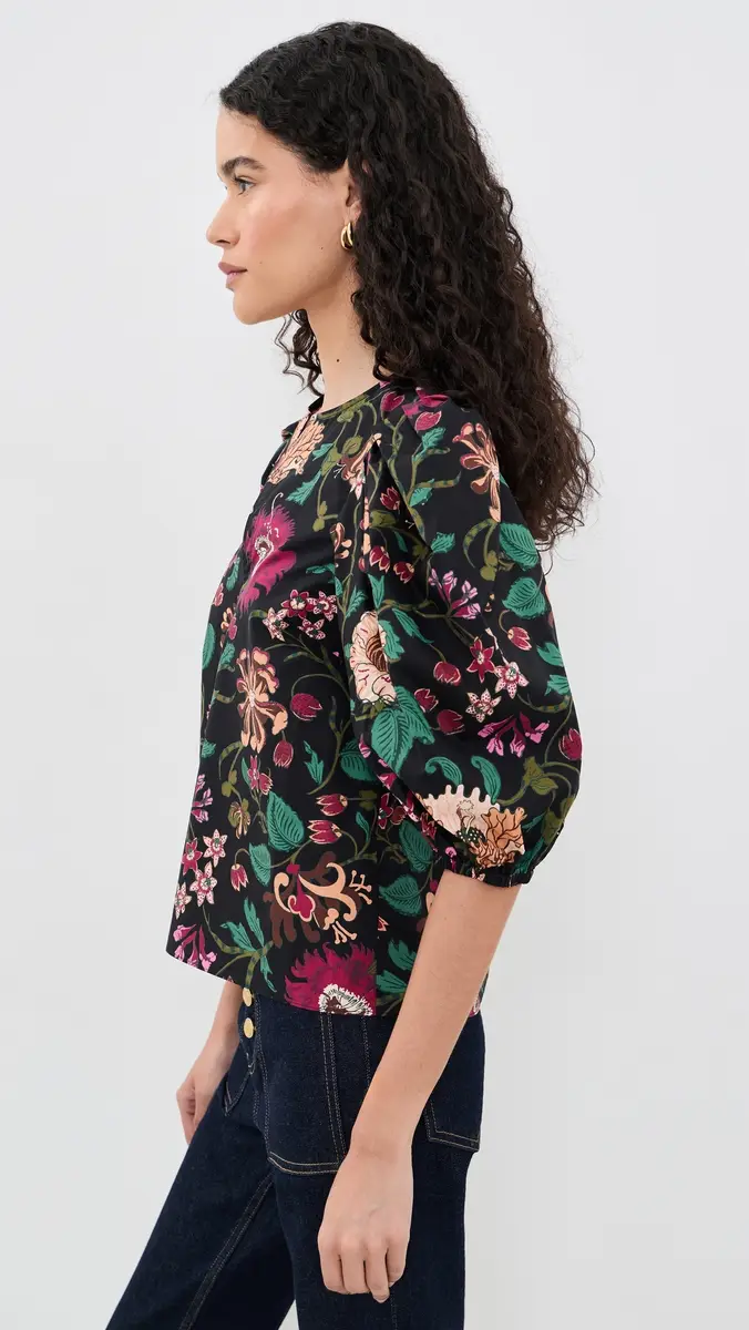 Ulla Johnson Florielle Cotton Top | Thumbnail 4 Ulla Johnson Florielle Cotton Top | Thumbnail 4