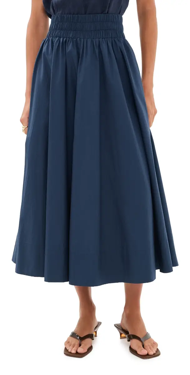 Suzie Kondi Kyria Circle Skirt Navy | Image 1 Suzie Kondi Kyria Circle Skirt Navy | Image 1