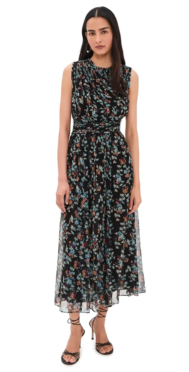 Ulla Johnson Celestina Silk Dress Nightshade 2 | Image 1 Ulla Johnson Celestina Silk Dress Nightshade 2 | Image 1